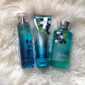 Bath & Body Works Juniper Breeze set